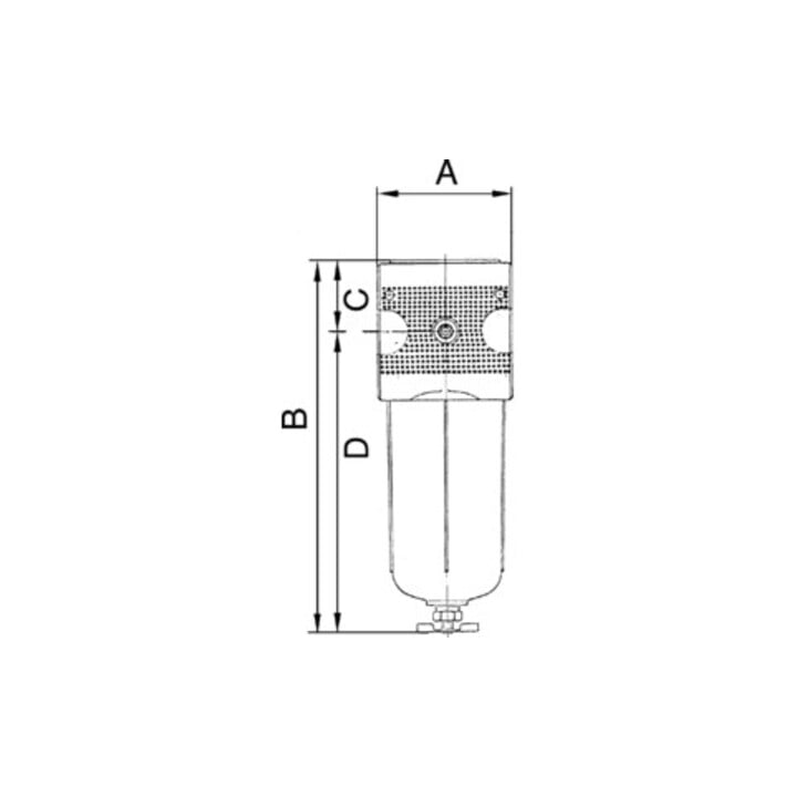 Riegler Filter »multifix« mit Polycarbonatbehälter, 5 µm, BG 3, G 1/2, HA