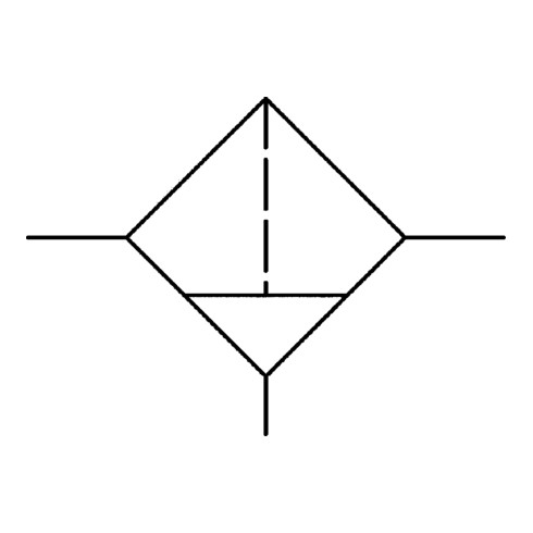 Riegler Filter »multifix«, PC-Behälter, Schutzkorb, 5 µm, BG 1, G 3/8, HA
