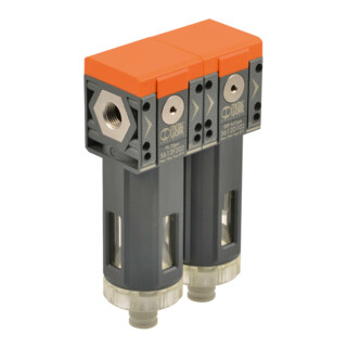 Riegler Filter+Ölfilter »SYNTESI«, BG 1, G 3/8, 5 µm + 0,01 µm, RA + RMSA