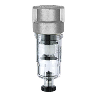 Riegler Filter »Standard-mini«, Polycarbonatbehälter, 8 µm, BG 0, G 1/4