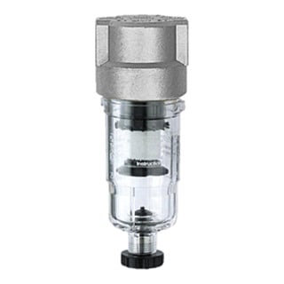 Riegler Filter »Standard-mini«, Polycarbonatbehälter, 8 µm, BG 0, G 1/8