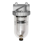 RIEGLER Filter »Standard«, mit Polycarbonatbehälter, 5 µm, BG 1, G 3/8-1