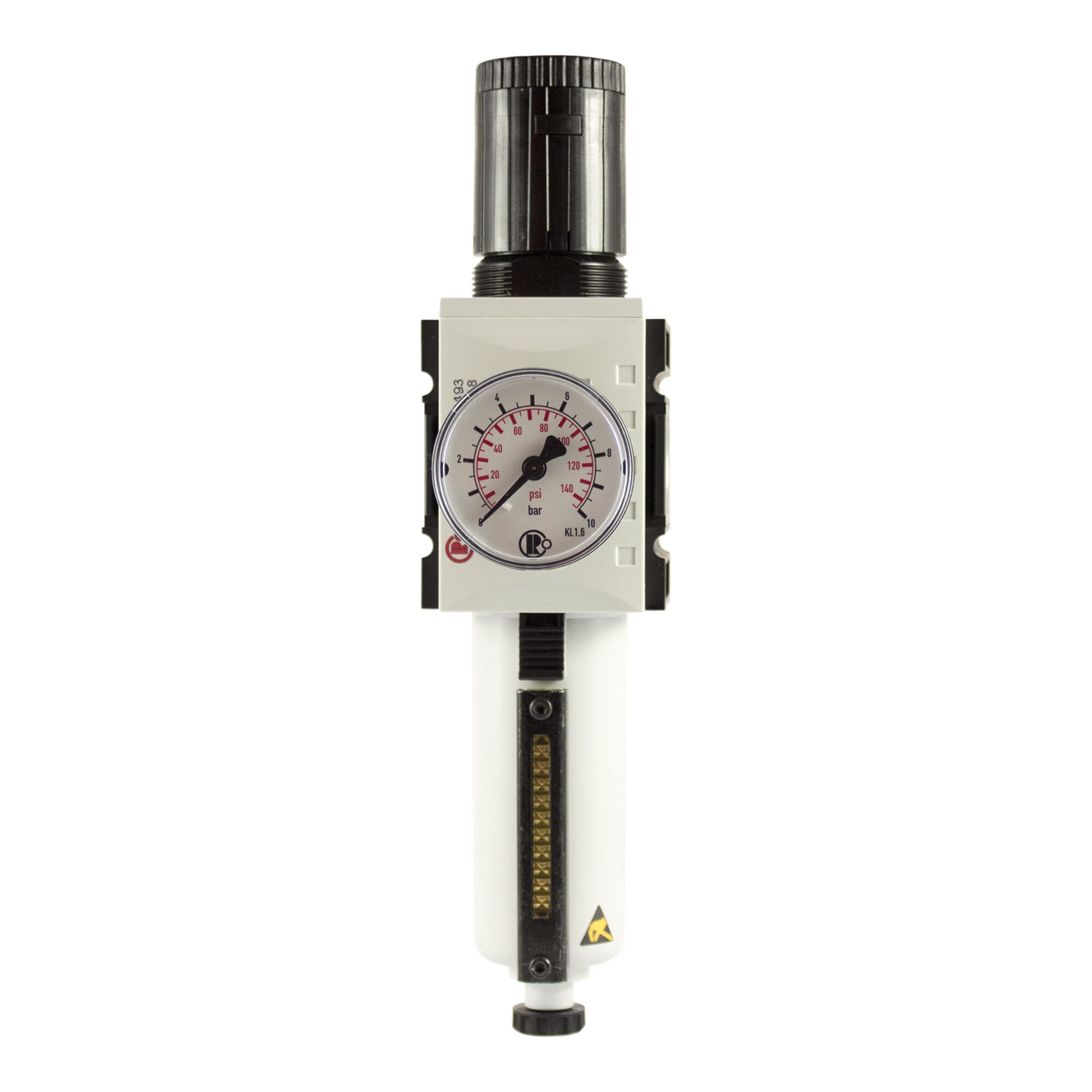 Riegler Filterregler »FUTURA«, MB, SR, Mano, BG 2, G 3/8, 0,5-16 bar, HA