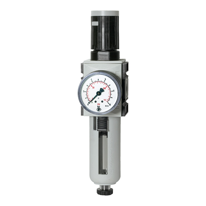 Riegler Filterregler  »FUTURA «, PC, SK, Mano, BG 2, G 3/8, 0,1-2 bar, HA
