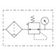 Riegler Filterregler »GA«, PC-Beh., 5 µm, BG 300, G 1/2, 1,5 - 9 bar, VA