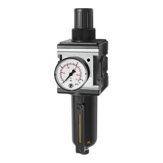 Riegler Filterregler »multifix«, Metallbehälter u. Sichtrohr, BG 4, G 3/4