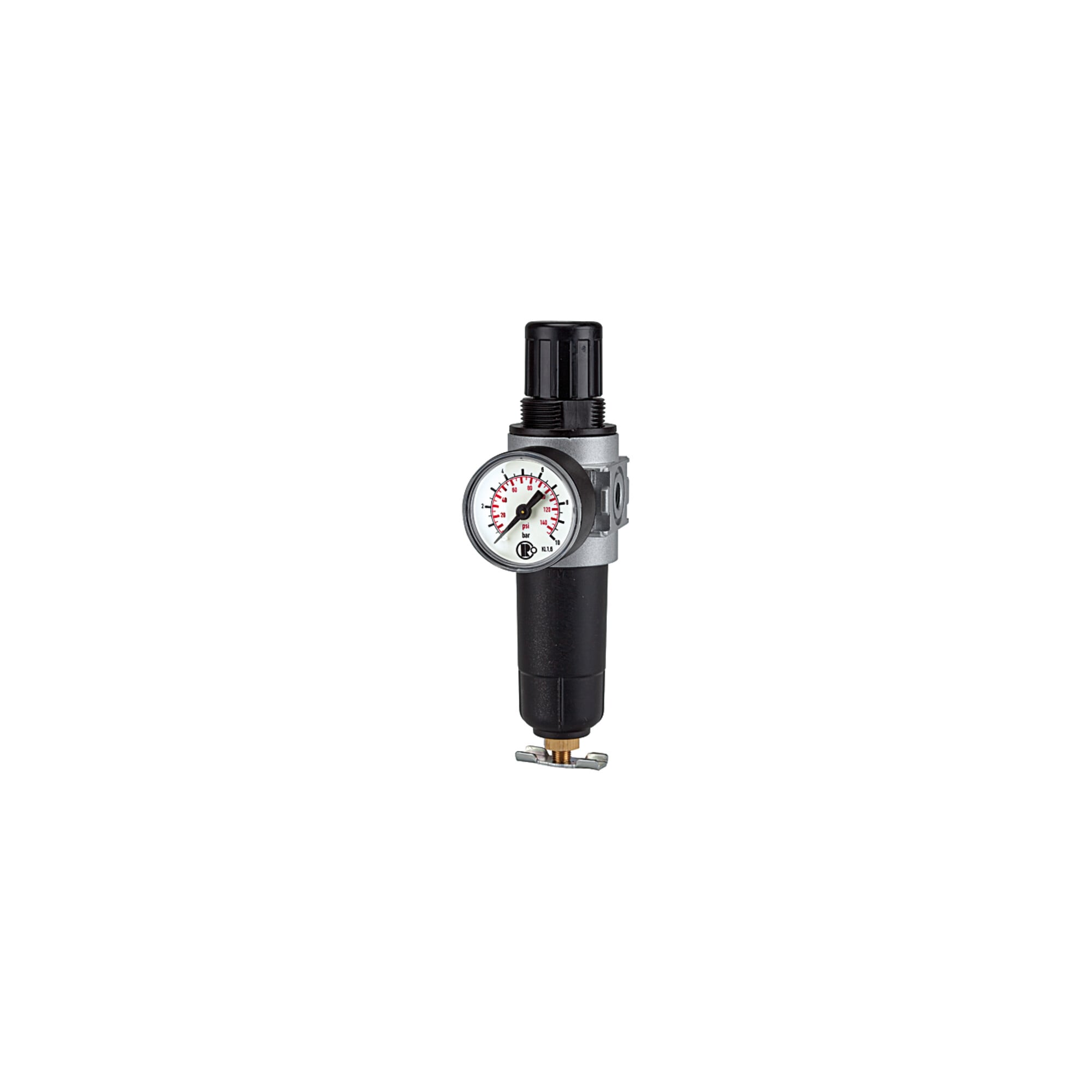 Riegler Filterregler »multifix-mini«, Metallbehälter, G 1/8, 0,5 - 10 bar