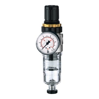 Riegler Filterregler »Standard-mini«, mit PC-Behälter inkl. Mano., G 1/4