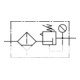 Riegler Filterregler »Standard«, mit Metallbehälter, BG 4, G 3/4, 678.42 M P-3