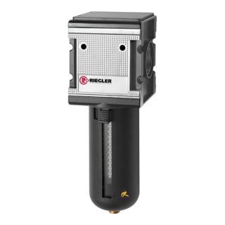 Riegler Filtre à charbon actif »multifix«, réservoir PC, panier de protection, BG 4, G 1