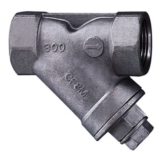 Riegler Filtre à saletés, acier inoxydable, MW 0,6 mm, G 1 1/4, DN 32