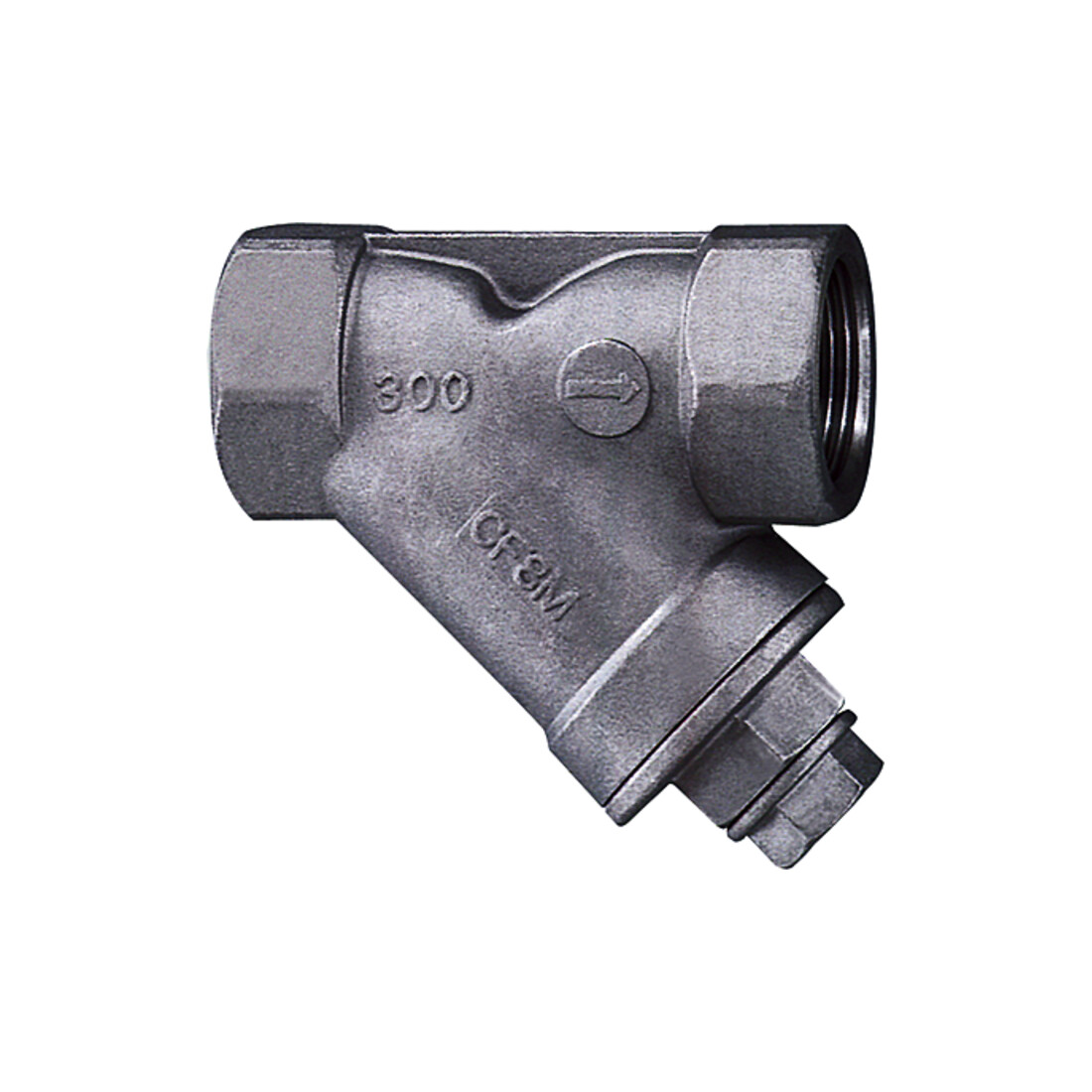Riegler Filtre à saletés, acier inoxydable, MW 0,6 mm, G 1/4, DN 8
