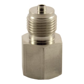 Riegler Filtre d’amorçage pour Mano, G 1/2 FI, G 1/2 M, 200 µm, ES 1.4571