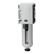 Riegler Filtre »FUTURA« avec récipient PC, panier de protection, 5 µm, BG2, G 1/2, VA-1