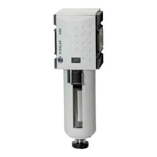 Riegler Filtre »FUTURA« avec réservoir PC, panier de protection, 5 µm, BG2, G 3/8, HA