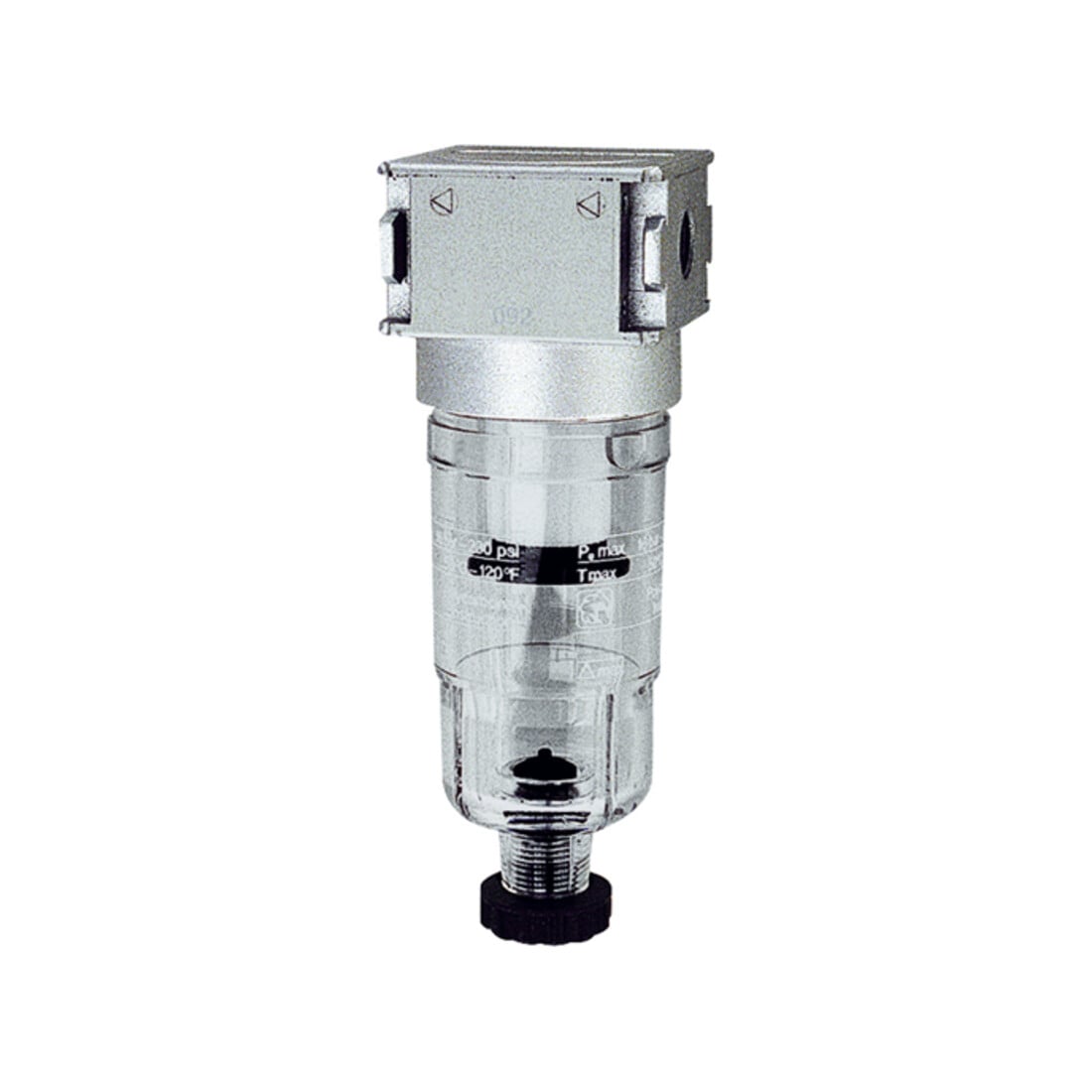 Riegler Filtre »multifix-mini«, avec récipient PC, 5 µm, BG 0, G 1/4