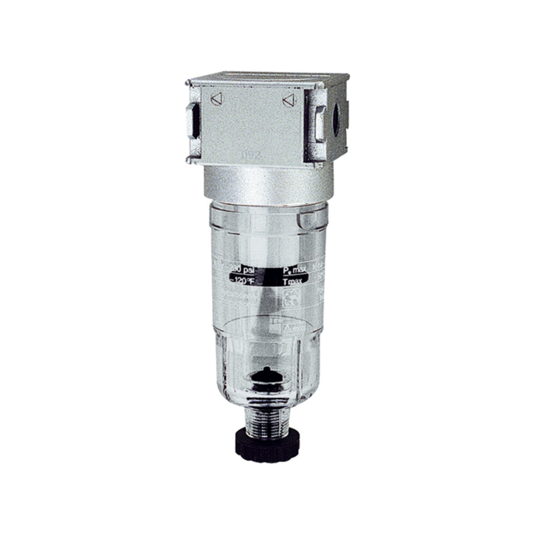 Riegler Filtre »multifix-mini«, avec récipient PC, 5 µm, BG 0, G 1/8