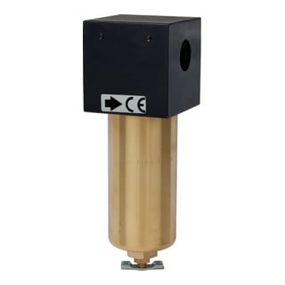Riegler Filtre pour hautes pressions jusqu'à 60 bar, avec robinet de purge, G 1/2
