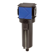 Riegler Filtre »variobloc«, récipient métal avec tube de visualisation, BG 1, G 1/4-1