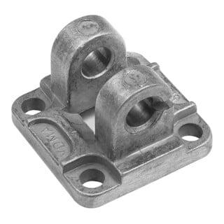 Riegler Fixation à fourche pivotante pour œil pivot sph. Ø63