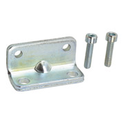 Riegler Fixation au sol, ISO 21287, pour vérin compact, Ø piston 25-1