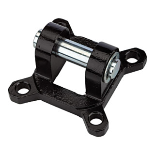 Riegler Fixation pivotante à fourche »CB« Vérin à course courte »ACQ«/»ASQ«, Ø piston 80