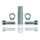 Riegler Fixation pivotante pour fourche avec bagues, ISO 15552, Ø200