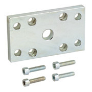 Riegler Front- oder Bodenflansch, ISO 15552, ISO 21287, Kolben-Ã˜ 32