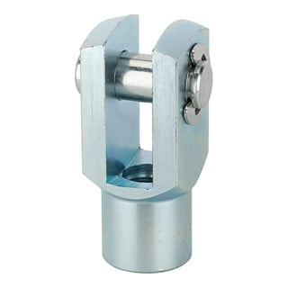 Riegler Gabelkopf, Typ »Y«, Kolbenstangengewinde M20x1,5
