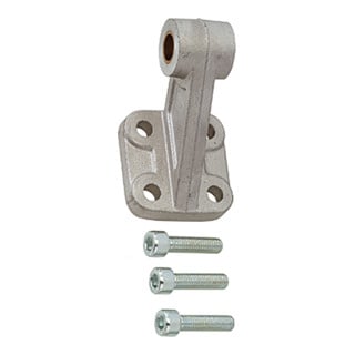 Riegler Gegenlager CETOP, für ISO15552 und ISO21287, Ã˜80, mit 4 Schrauben