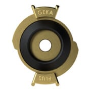 Riegler GEKA-Gewindestück, starr, Messing blank, G 1 1/2 AG-2