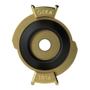 Riegler GEKA-Gewindestück, starr, Messing blank, G 1/4 AG-2