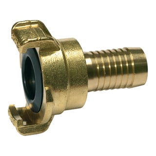 Riegler GEKA Raccord de tuyau, pivotant 360°, laiton brut, LW 13