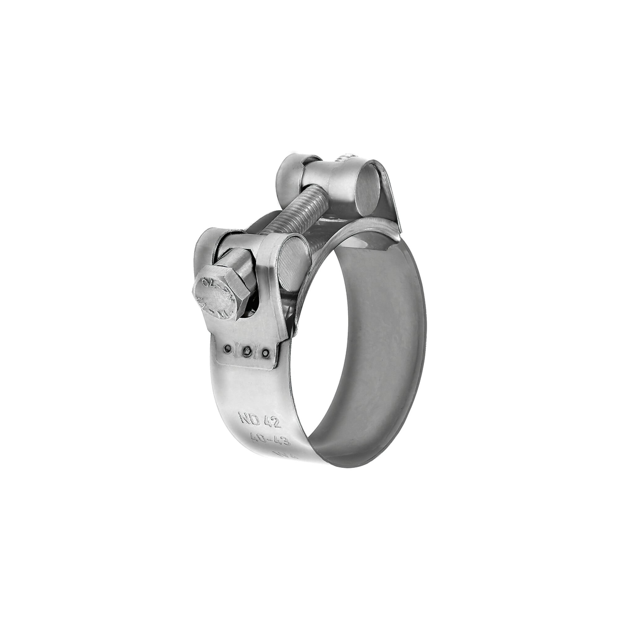 Riegler Gelenkbolzenschelle, Edelstahl 1.4301 (W4), 60 - 63 mm, 22 mm