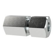 Riegler Ger. Aufschraubversch., M12x1,5i., Rohr-AÃ˜ 8, Stahl verzinkt-1