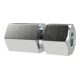 Riegler Ger. raccord à visser, G 3/8 int., tube Ø 10, acier galvanisé, GAV3810SST