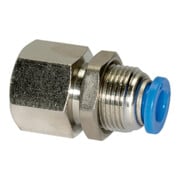 Riegler Ger. Schott-Steckverschraubung »Blaue Serie«, M22x1,0, Rc 3/8 i.-1