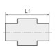 Riegler Gerade Einschraubverschr. »value line«, G 1/4 a., MS v. Ø4mm