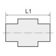 Riegler Gerade Einschraubverschr. »value line«, G 1/4 a., MS v. Ã˜6mm-5