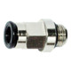 Riegler Gerade Einschraubverschr. »value line«, G 1/8 a., MS v. Ã˜8mm-1