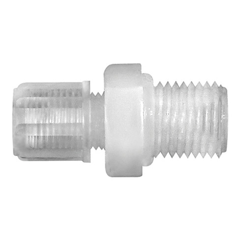 Riegler Gerade Einschraubverschraubung G 1/2 a., für Schlauch 6/8 mm, PFA