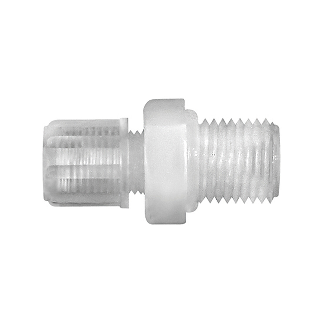 Riegler Gerade Einschraubverschraubung G 1/2 a., für Schlauch 8/10 mm, PFA