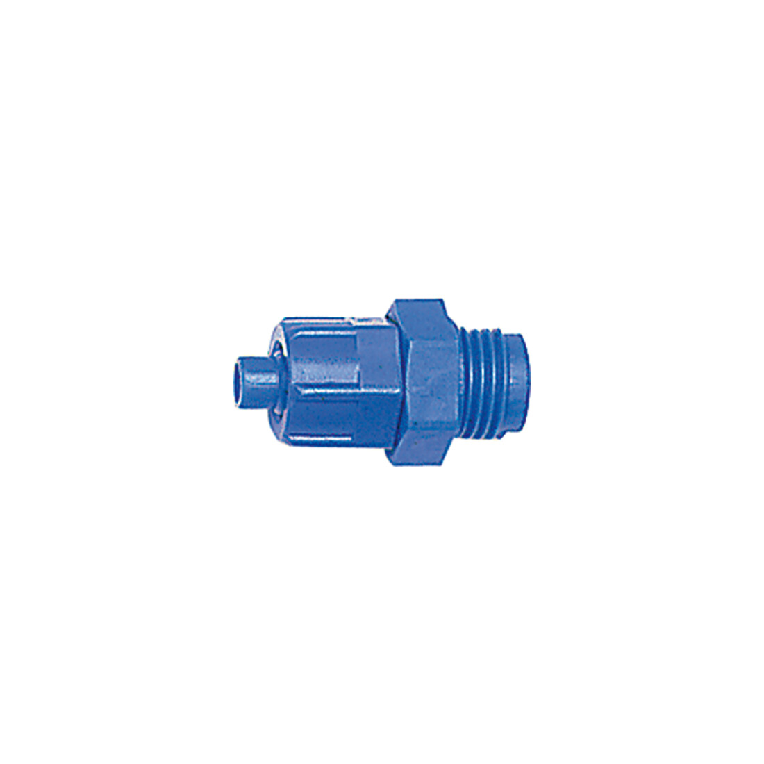 Riegler Gerade Einschraubverschraubung G 1/4 a., für Schlauch 10/8 mm, POM