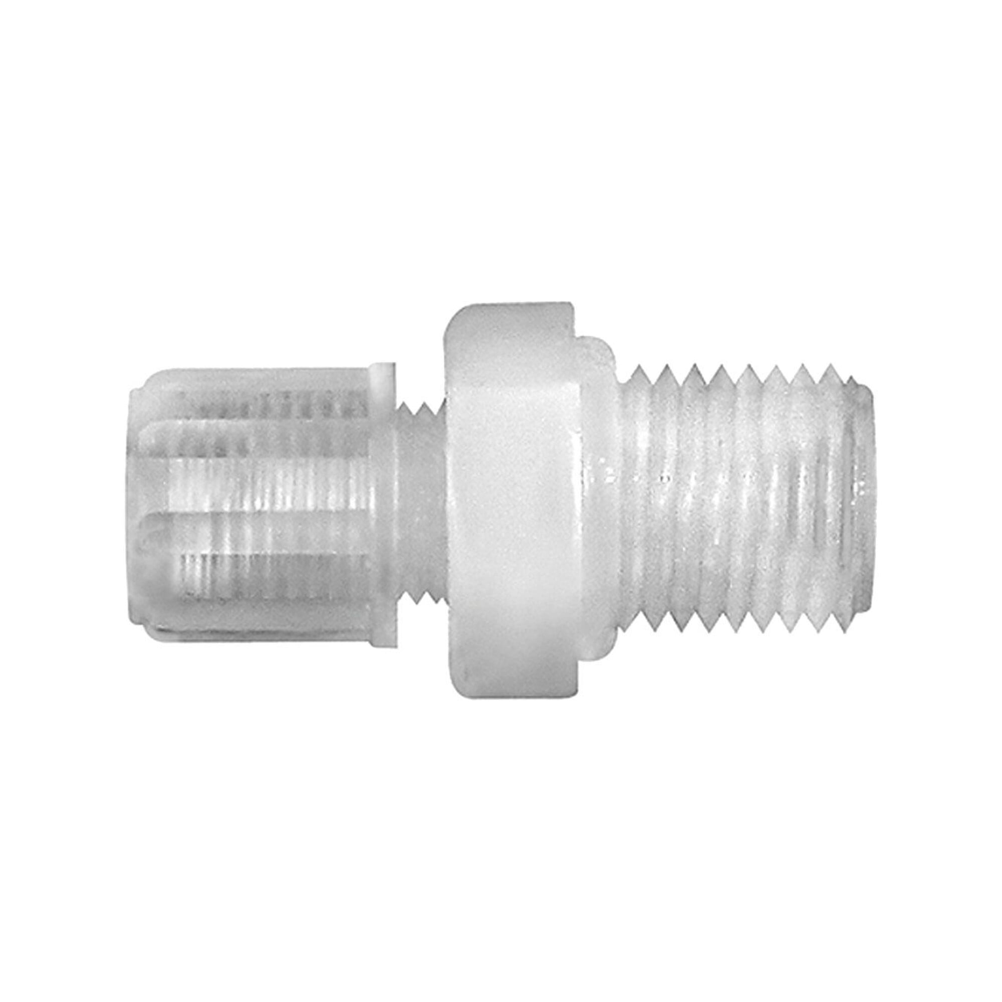 Riegler Gerade Einschraubverschraubung G 1/8 a., für Schlauch 4/6 mm, PFA