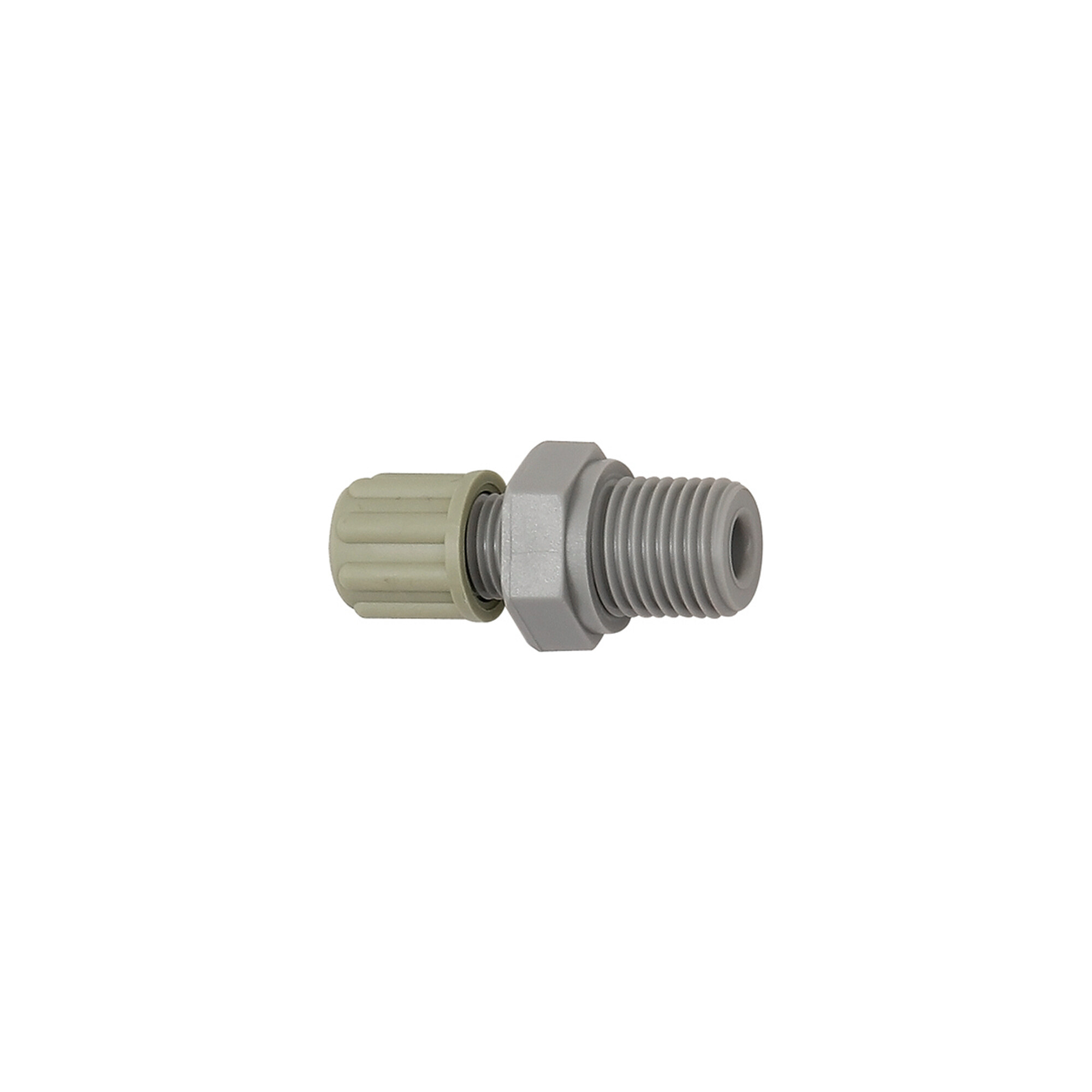 Riegler Gerade Einschraubverschraubung, G 3/8 a., für Schlauch 8/10 mm, PA