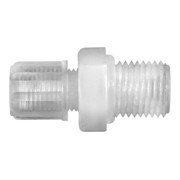 Riegler Gerade Einschraubverschraubung G 3/8 a., für Schlauch 8/10 mm, PFA