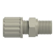 Riegler Gerade Einschraubverschraubung G 3/8 a., für Schlauch 9/12 mm, PP-4
