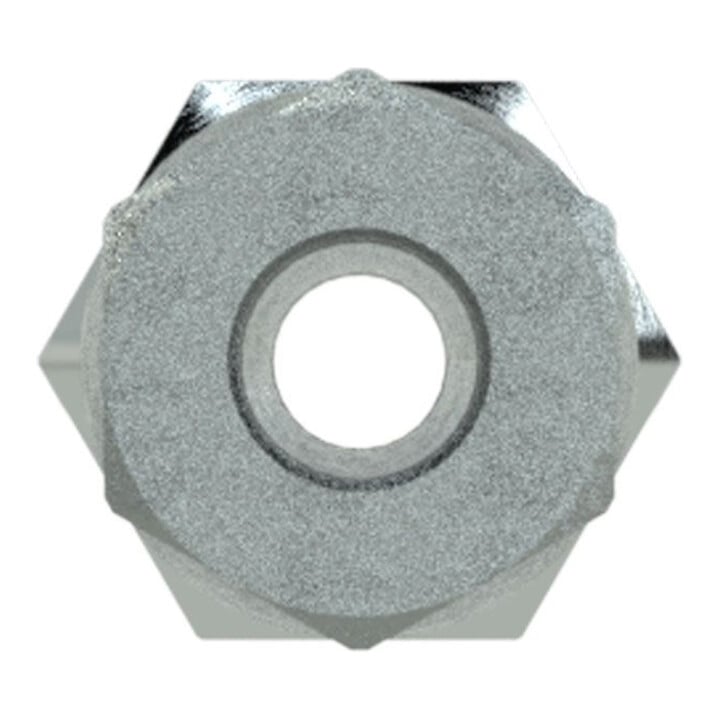Riegler Gerade Einschraubverschraubung, G 3/8 a., Rohr-Ã˜ 15, Stahl verz., V 37-ZW