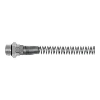 Riegler Gerade Einschraubverschraubung, Knickschutzfür, Schl. 6/4, G1/4 a.