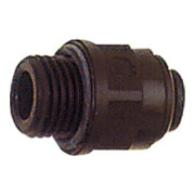 Riegler Gerade Einschraubverschraubung POM, G 1/2 a., für Schlauch-Ã˜ 18